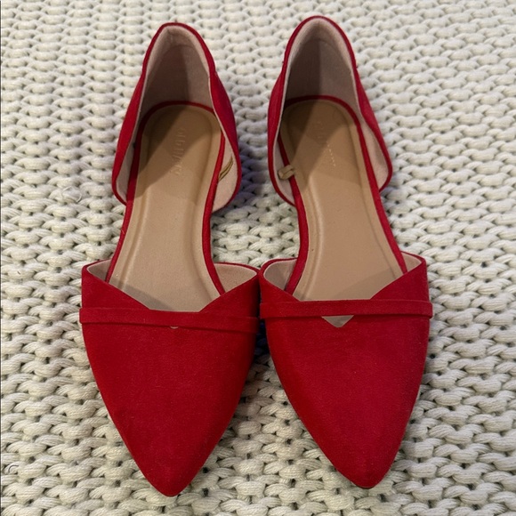 Old Navy Shoes - Old Navy Red Women's Flats 8